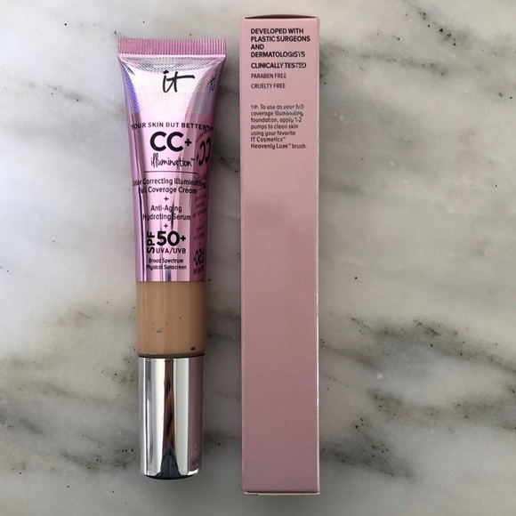IT Cosmetics CC+ Cream with SPF 50+ in Medium - Picture 5 of 9